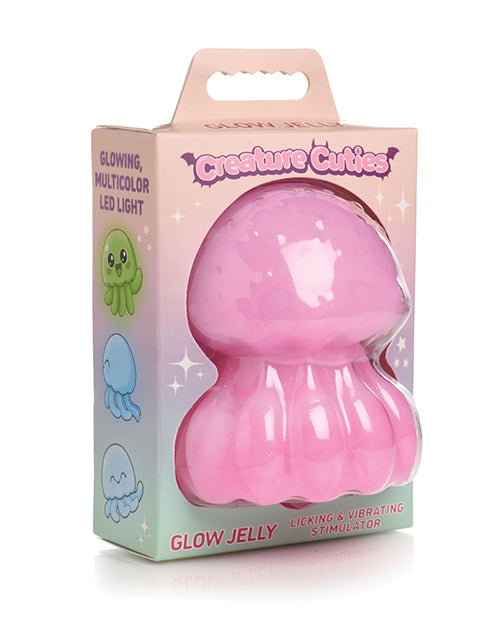 Creature Cuties Glow Jelly Licking & Vibrating Stimulator by Creature Cuties