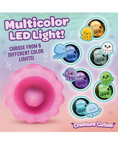 Creature Cuties Glow Jelly Licking & Vibrating Stimulator
