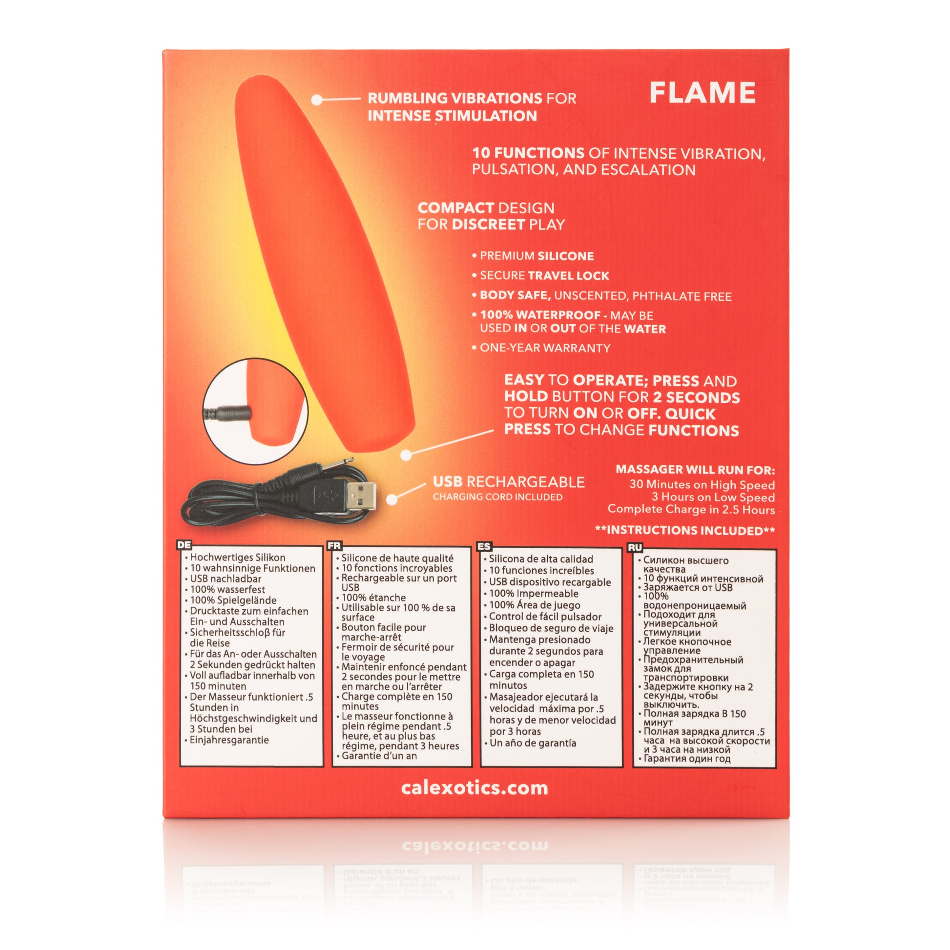 Red Hot Flame by CalExotics