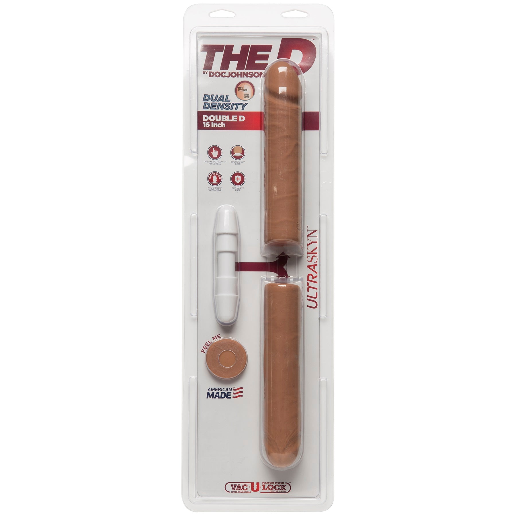 The D - Double D 16 Inch - Caramel by Doc Johnson