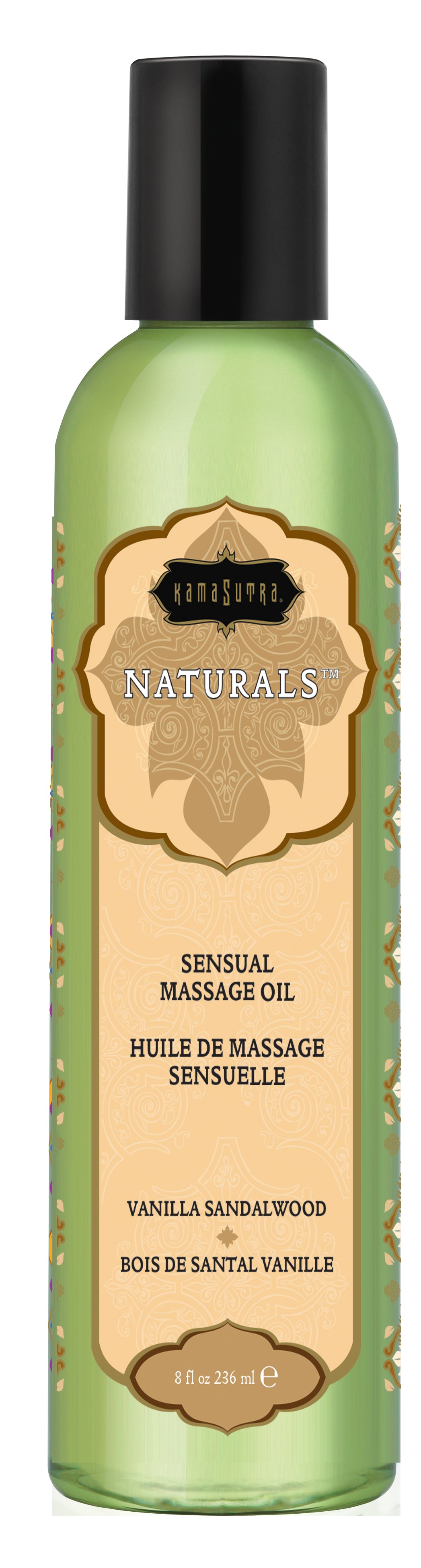 Kama Sutra Naturals Massage Oil — Vanilla Sandalwood, 8 fl oz - KS10244