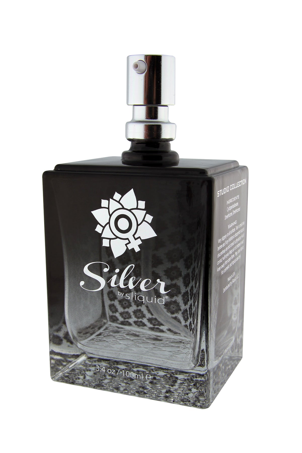Sliquid Silver Silicone Lubricant — Studio Collection, 3.4 fl oz - SLIQ084