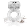 Screaming O Charged Big O Rechargeable Cock Ring — Clear - ABO-C-101E