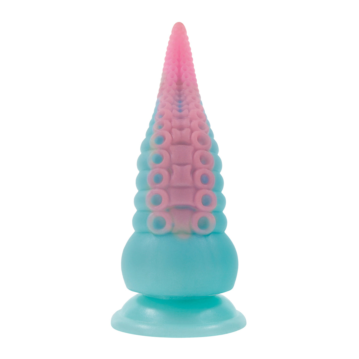 Evolved Novelties Stuck on You Multicolor Tentacle Dildo with Suction Base, 7.5" - SL-RS-4172-2