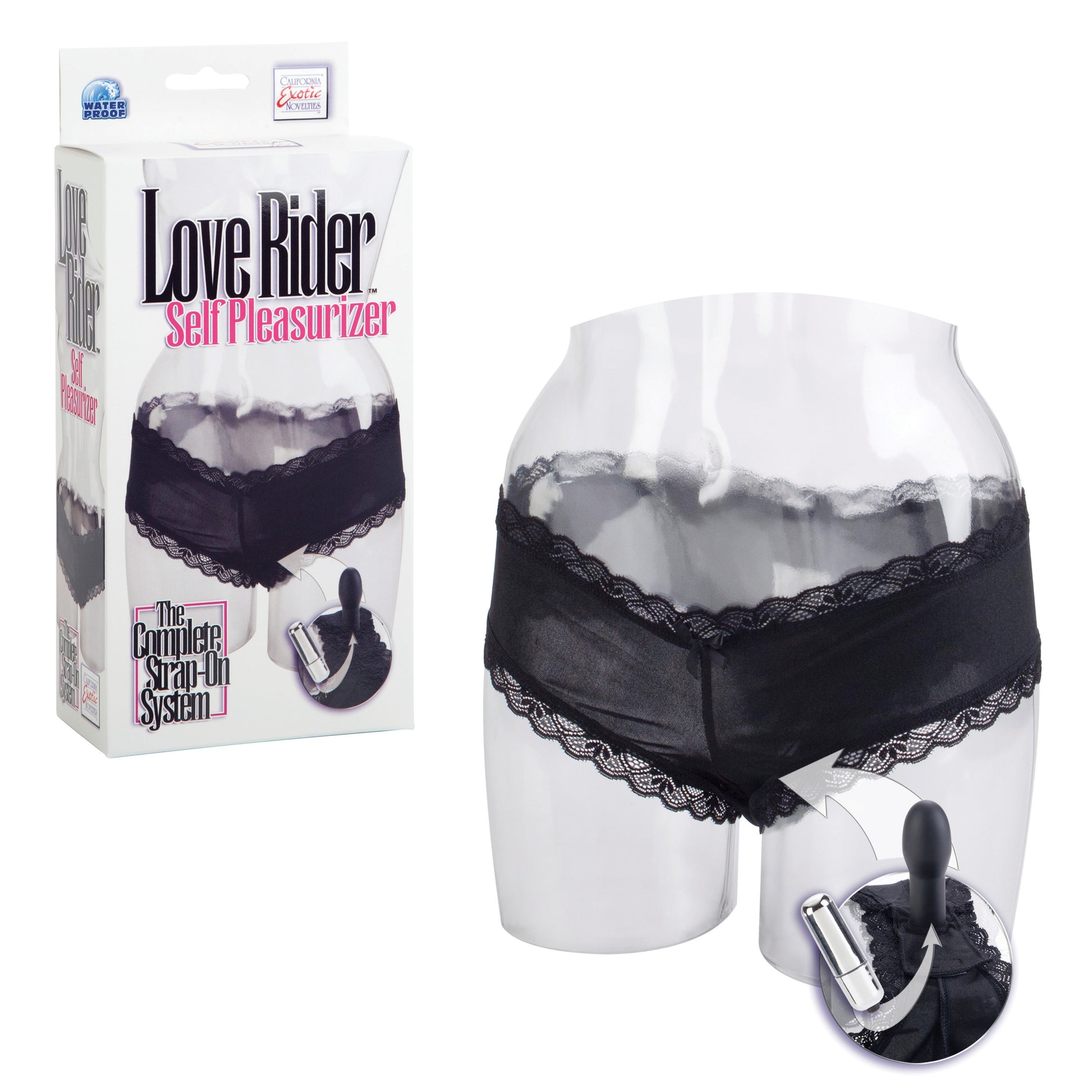 Love Rider Self Pleasurizer - Black by CalExotics