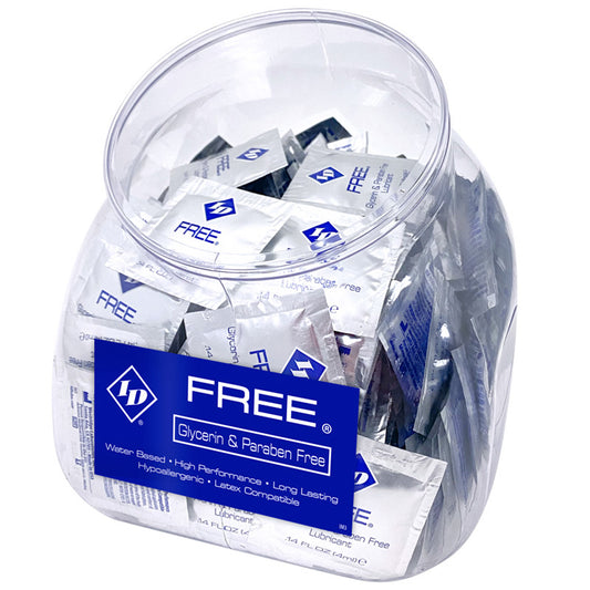 I.D. Lubricants Free 4ml Foil Lubricant Jars, Pack of 216 - ID-IDDFRF03J2
