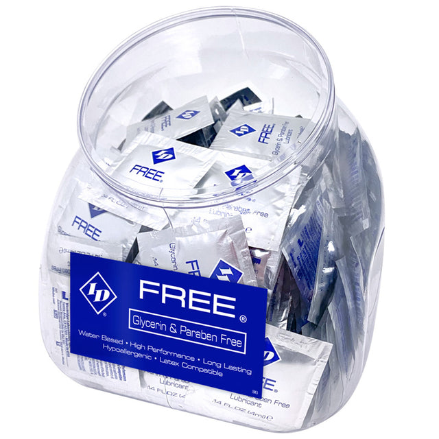 I.D. Lubricants Free 4ml Foil Lubricant Jars, Pack of 216 - ID-IDDFRF03J2
