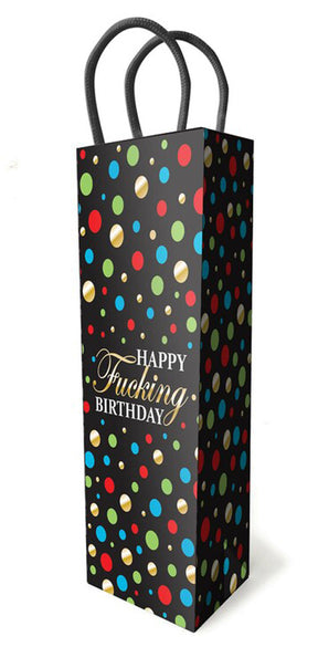 Little Genie Adult Wine Gift Bag — Playful Birthday Design - LG-LGP023