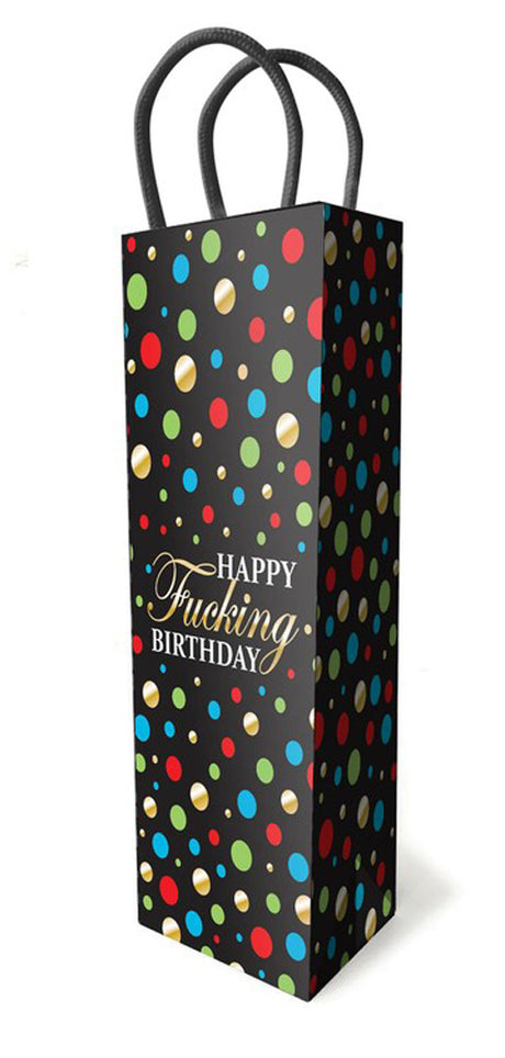 Little Genie Adult Wine Gift Bag — Playful Birthday Design - LG-LGP023