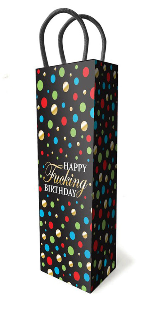 Little Genie Adult Wine Gift Bag — Playful Birthday Design - LG-LGP023
