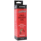 Good Head Oral Delight Gel 4 Oz - Sweet Strawberry by Doc Johnson