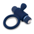 Nu Sensuelle Silicone Bullet Ring Vibrator — Navy Blue - BT-M39NBL