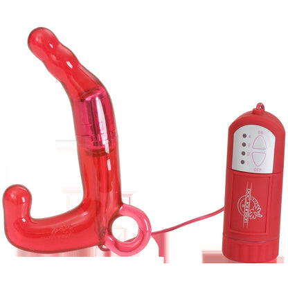 Men's Pleasure Wand - Red by Doc Johnson
