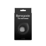 nsnovelties Renegade Performer Vibrating Silicone Cock Ring — Black - NSN-1119-63