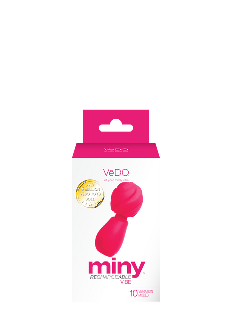 VeDO Miny Rechargeable Pocket-Size Mini Wand, Pink - VI-W0309