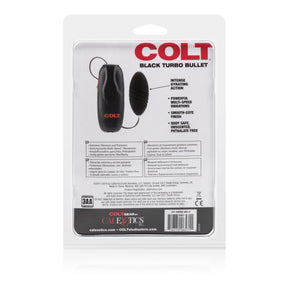 CalExotics Colt Turbo Bullet Vibrator — Black - SE6890402