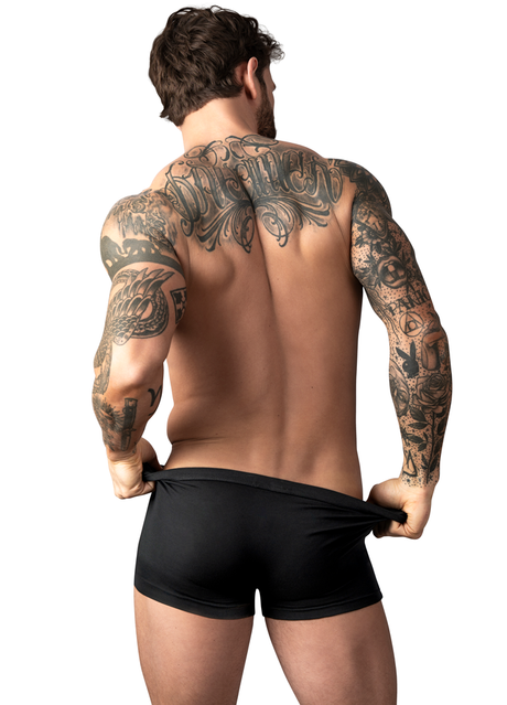 Male Power Eco Cozy Pouch Short — Small, Black - MP-150308BKS