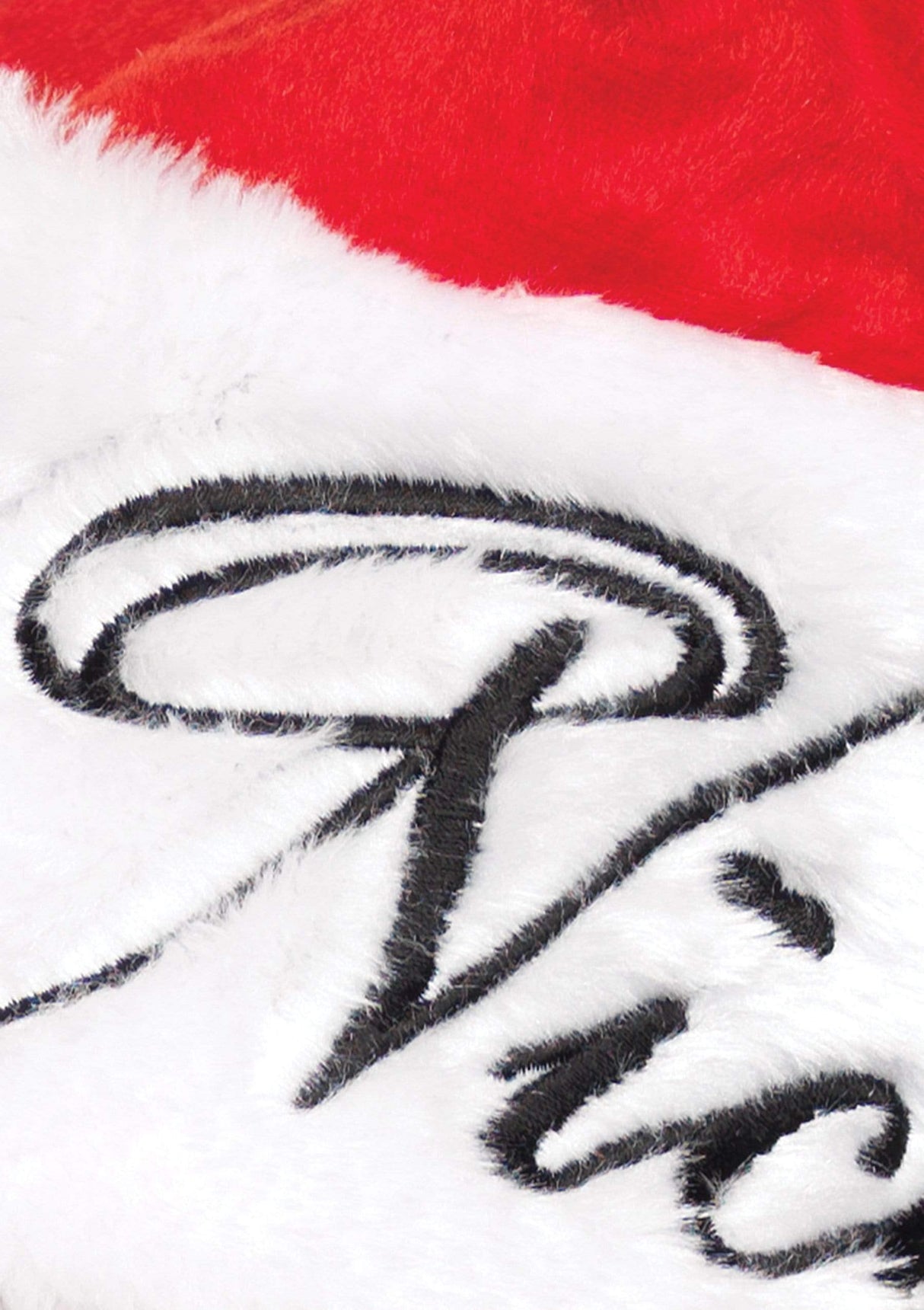 Leg Avenue Naughty or Nice Reversible Plush Santa Hat - LA-A1937RDWT