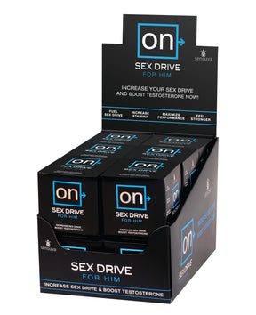 Sensuva On Sex Drive for Him — Transdermal 12-Count Display - SEN-VL150D