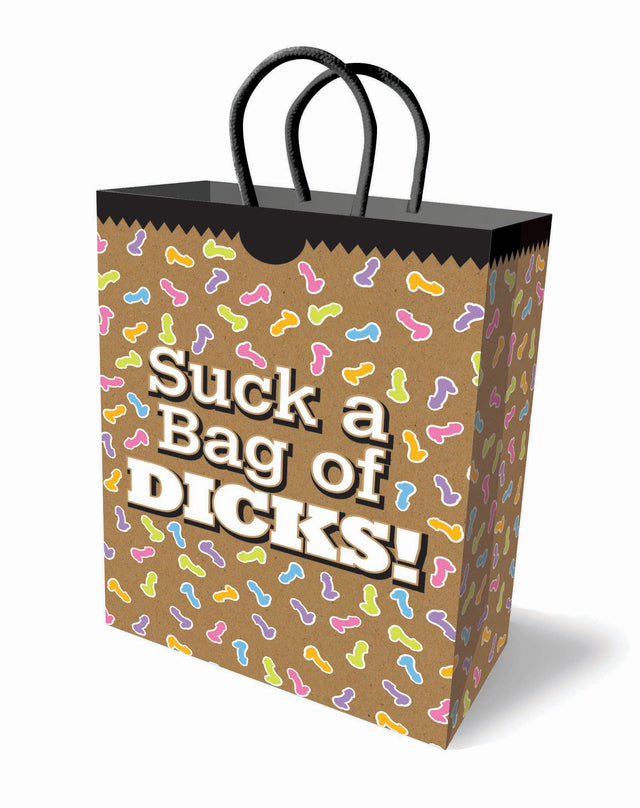 Little Genie Gag Gift Bag — Bold Adult-Theme Print, 10.75 x 7.75 in - LG-LGP032