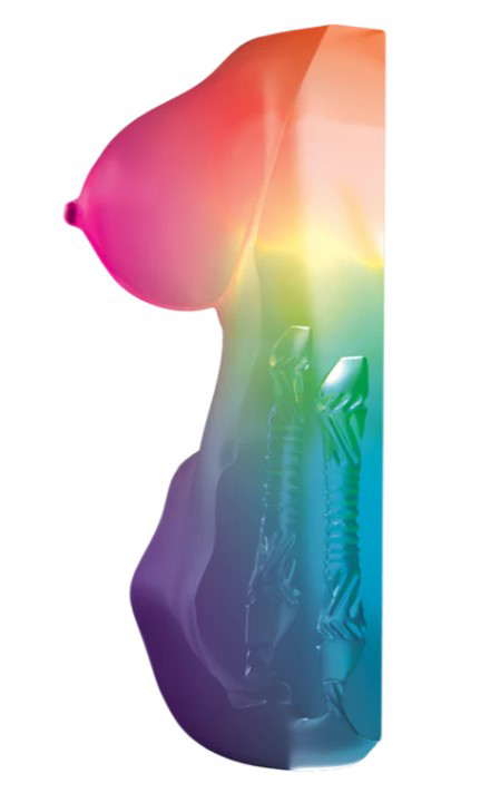 Pipedream After Dark Go-Go Bator LED Mega Masturbator, Frosted - PDRD634-20