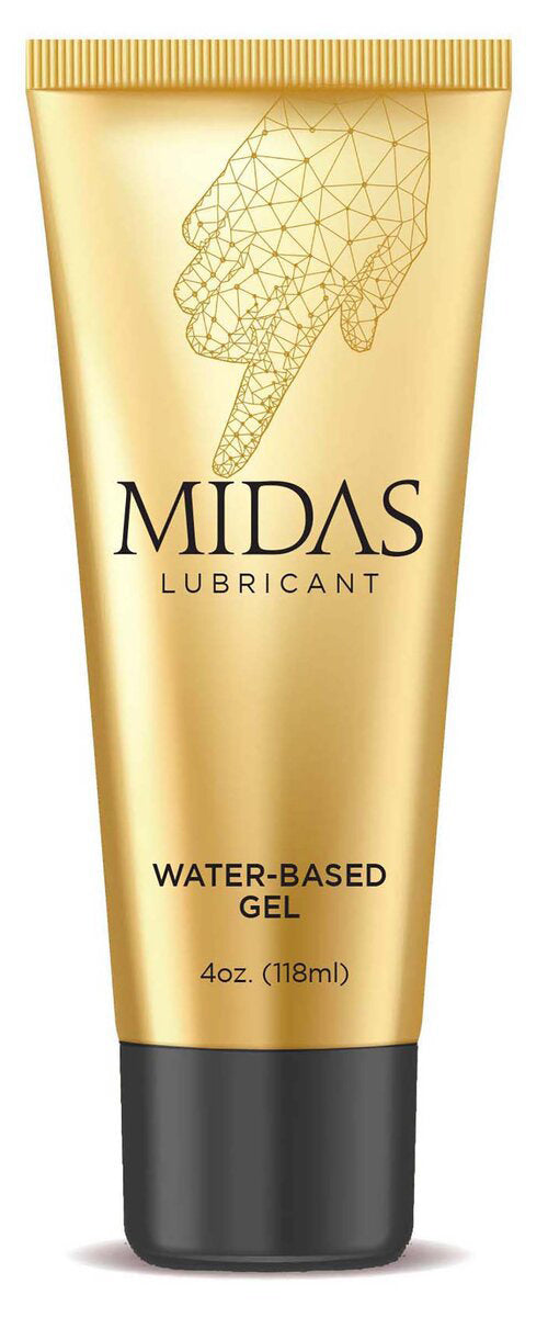 Little Genie Midas Water-Based Lubricant Gel — 4 fl. oz. - LG-BT202