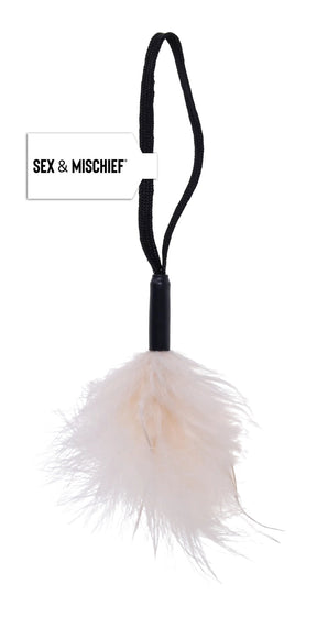 Sportsheets White Wrist Feather Tickler - SS10208