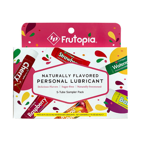 I.D. Lubricants Frutopia 5-Tube Sampler Pack (Assorted Fruit Flavors) - ID-DTXTP1