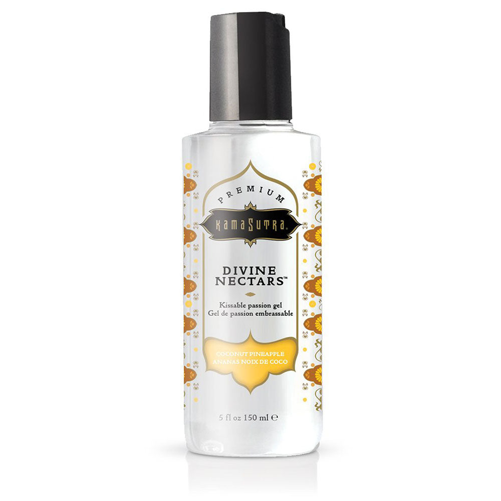 Kama Sutra Divine Nectars Body Glide — Coconut Pineapple, 5 fl oz - KS12032