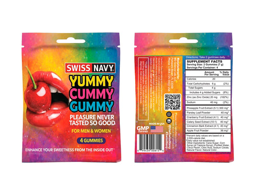 M.D. Science Lab Yummy Cummy Gummy 4ct Packet - MD-SNYCG4