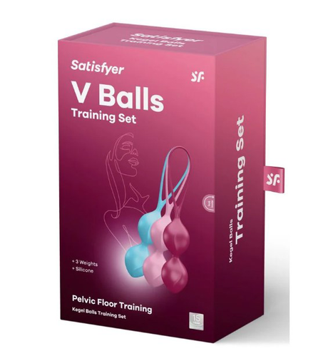 Satisfyer V Balls Set of 3 Pelvic Trainer - SAT-9016518
