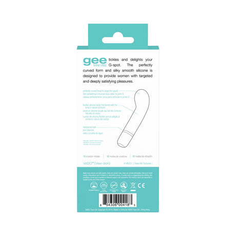 VeDO Gee Mini Vibe — Tease Me Turquoise - VI-M0201TURQ