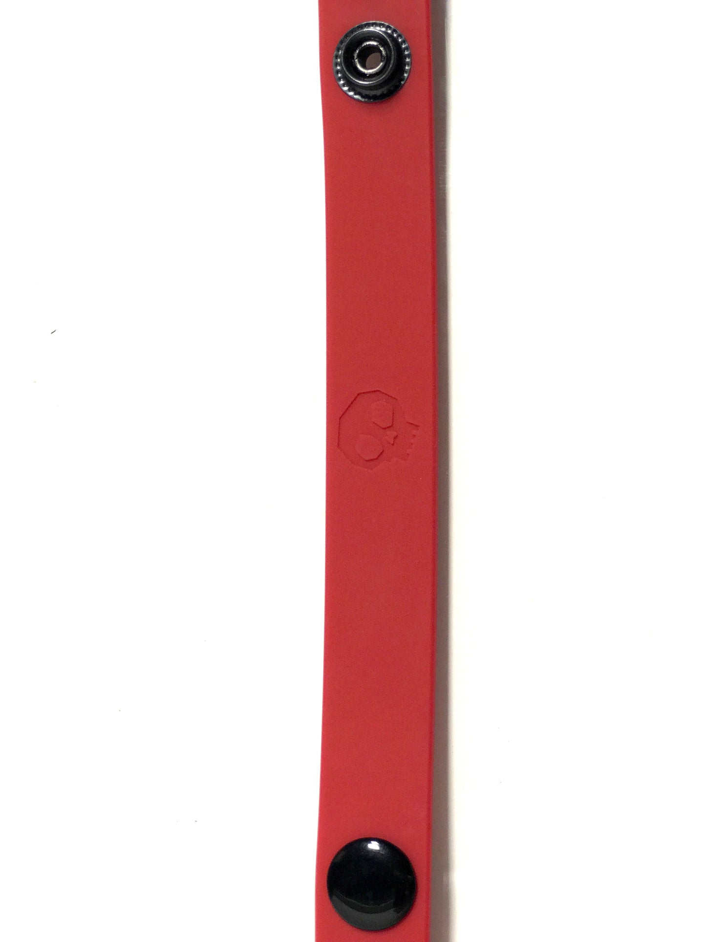 Boneyard Silicone Cock Strap 3 - Snap Ring - Red by Rascal