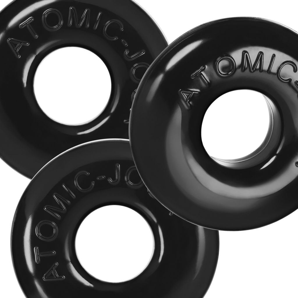 Oxballs Ringer Max 3-Pack — Large Black Stretch Rings - OX-3200-BLK