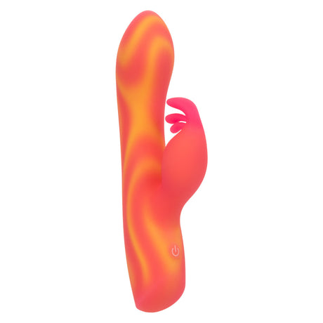 CalExotics Moonlight Magic Dual-Motor Massager, Orange, 7.25 in - SE4340233