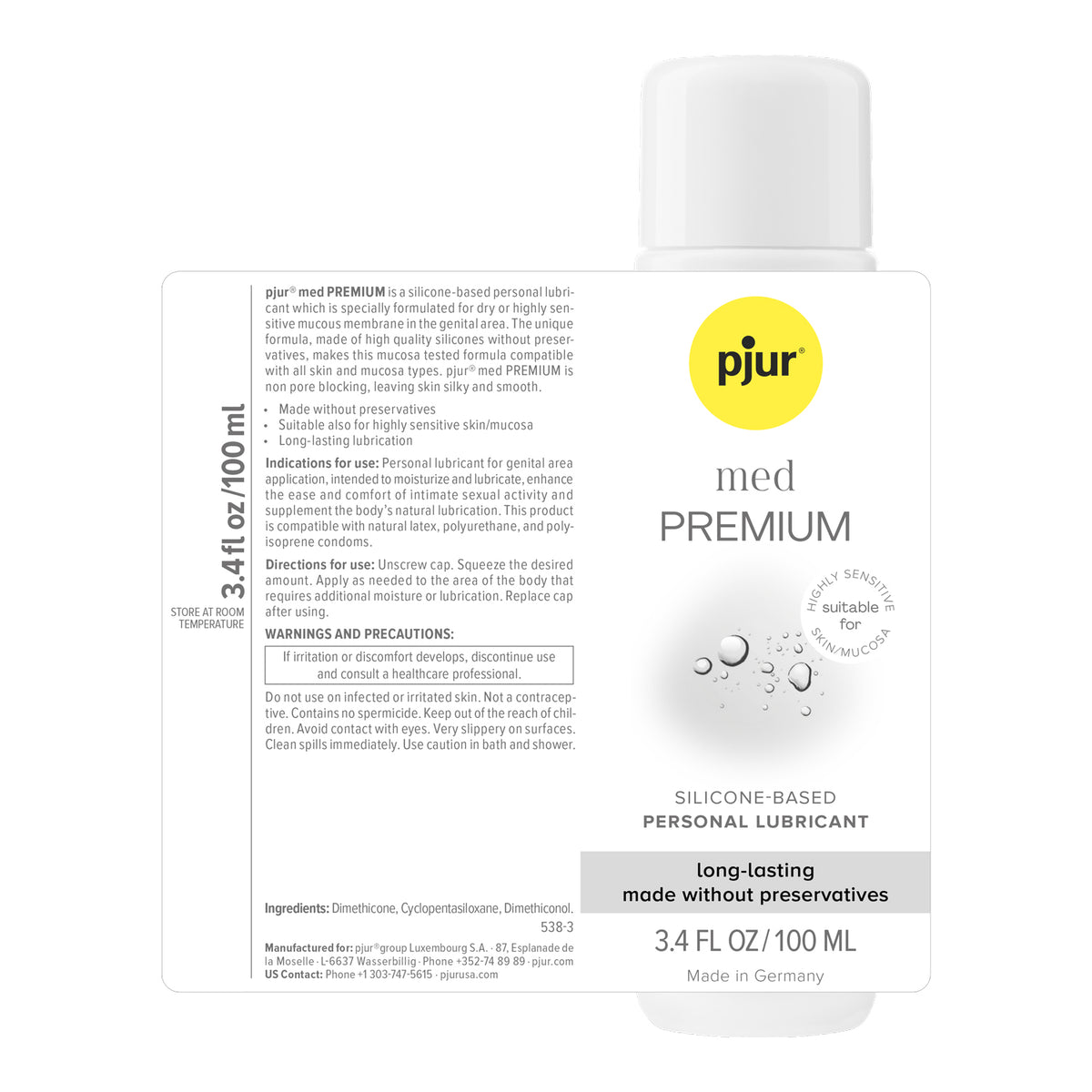 Pjur Med - Premium Glide - 100ml