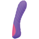 Doc Johnson Mini Power Vibe — Purple Travel Vibe, 6.5 in - DJ1472-07-BX