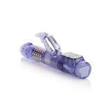 CalExotics Jack Rabbit 5-Row Rotating Anal Stimulator — Purple - SE0610802
