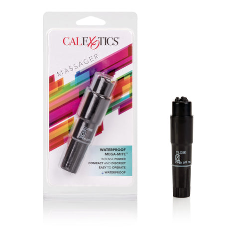 CalExotics Mega-Mite Waterproof Mini Massager — Black - SE2109032
