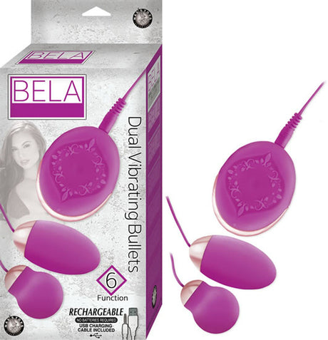 "Bela Dual Vibrating Bullets - Purple NW2775-2"