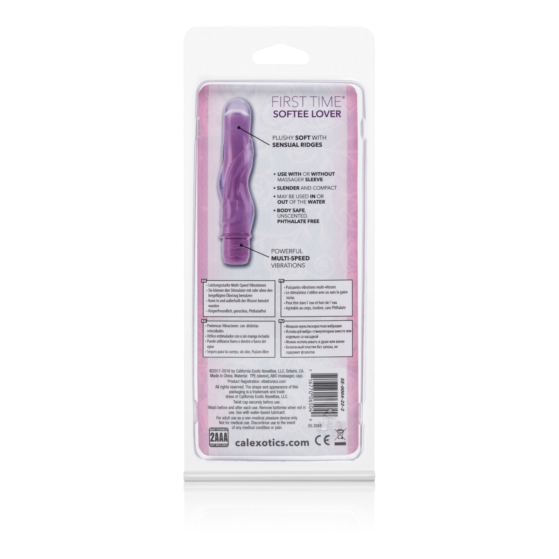 First Time Softee Lover Vibe - Purple by CalExotics