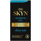Paradise Marketing SKYN Supreme Feel Extra Lube Condoms — 8 Pack - PM0227