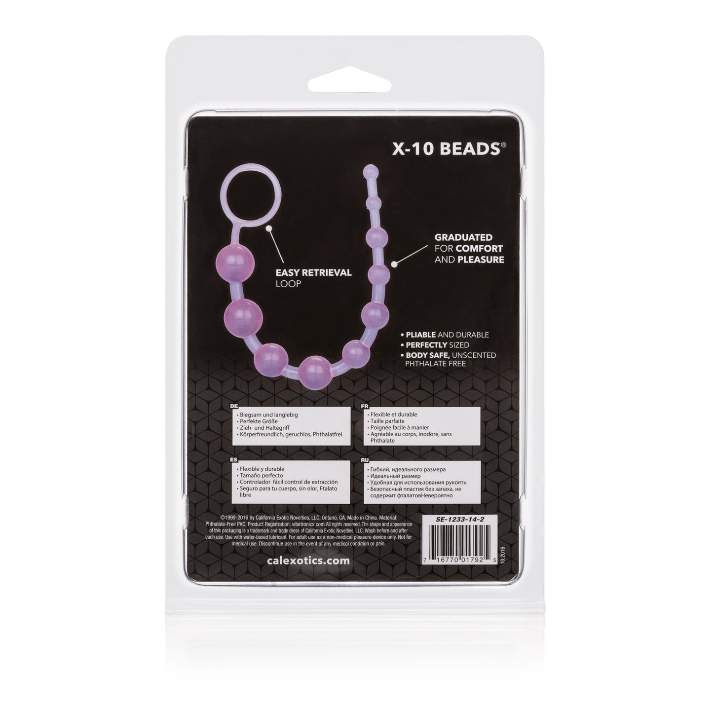 X-10 Beads - Purple by CalExotics