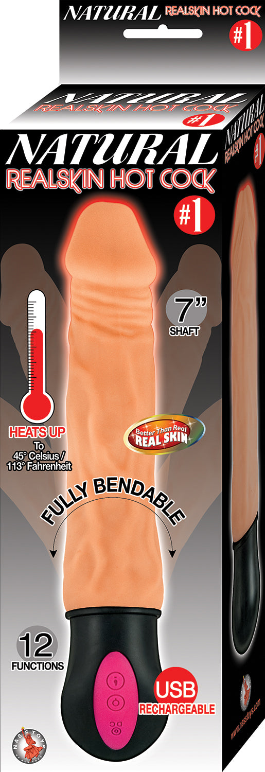 Natural Realskin Hot Cock #1 - Flesh by Nasstoys