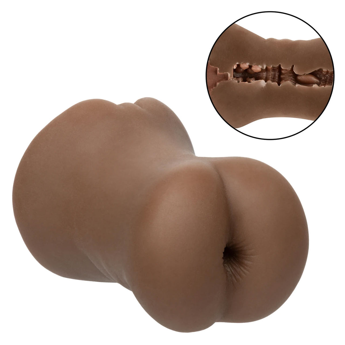 CalExotics Cherry Poppers The Teacher's Pet Masturbator — Brown, 4.25 x 2.5 in - SE0882993