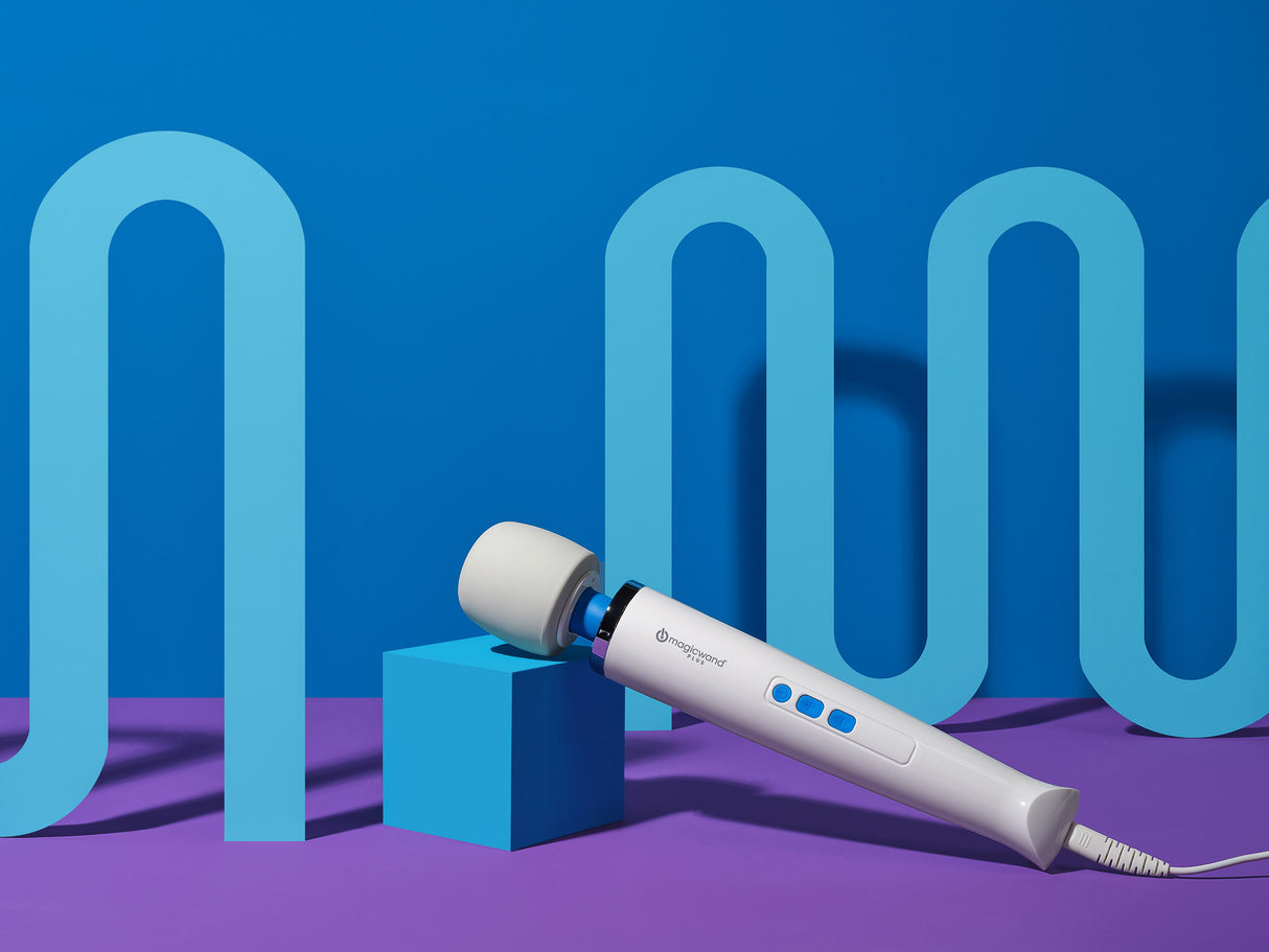 Magic Wand Plus Corded Massager — White, Variable Speed - HV-265