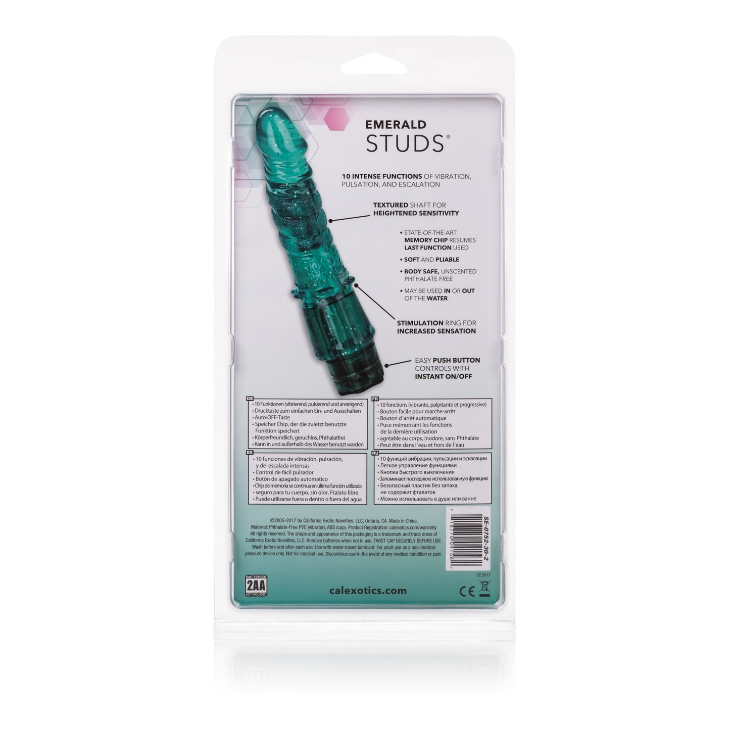 Emerald Studs Arouser by CalExotics