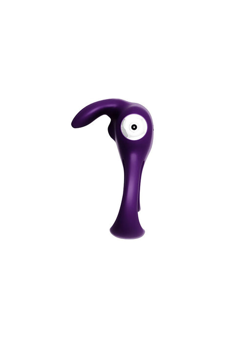 VeDO Thunder Bunny Rechargeable Dual Ring Vibrator — Purple - BU-0605