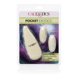CalExotics Glow-in-the-Dark Pocket Double Bullet Vibrators - SE1101202