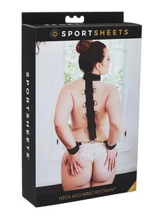 Sportsheets Neck and Wrist Restraint with Two Neoprene Cuffs - SS445-10